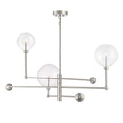 Meridian M100100BN LED Chandelier in Brushed Nickel