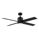 Meridian M2015MBK 52" Ceiling Fan in Matte Black
