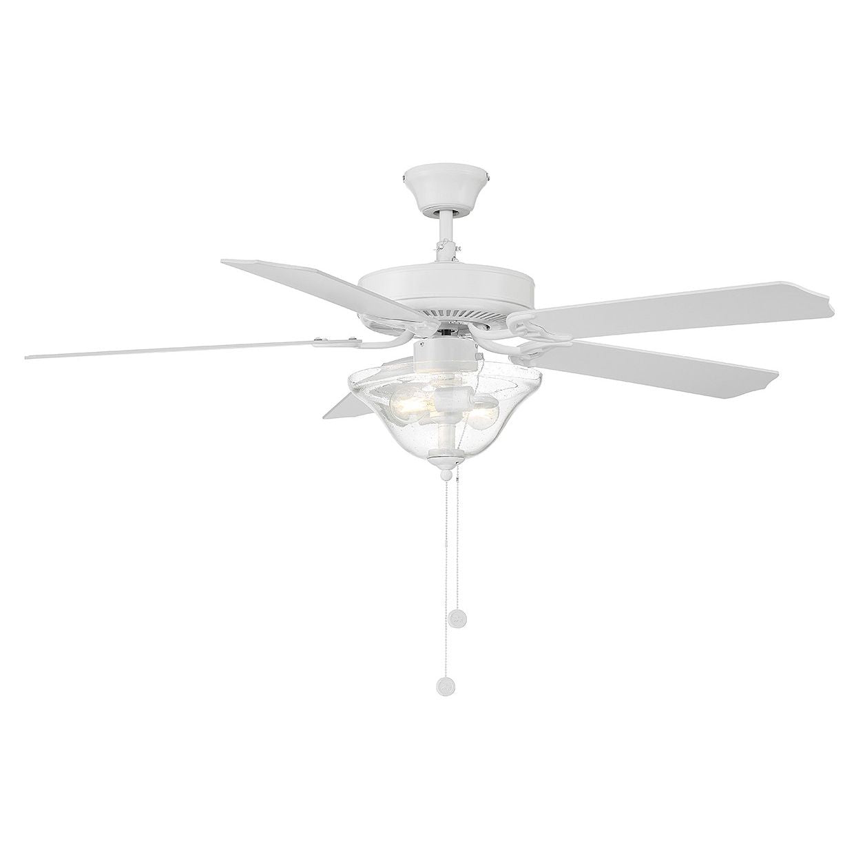 Meridian M2019WHRV 52" Ceiling Fan in Bisque White