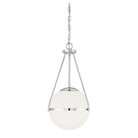 Meridian M7025CH One Light Pendant in Chrome