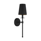 Meridian M90084MBK One Light Wall Sconce in Matte Black