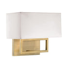 Meridian M90095NB Two Light Wall Sconce in Natural Brass