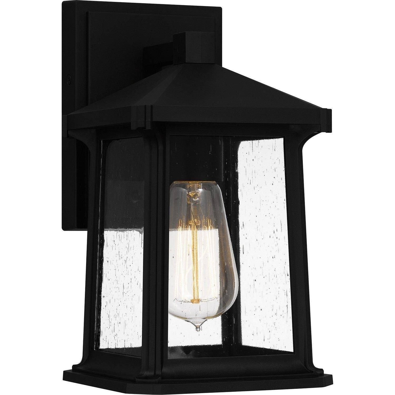 Quoizel - Satterfield Outdoor Wall Mount - SAT8406MBK - Canada Light Shop