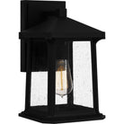 Quoizel - Satterfield Outdoor Wall Mount - SAT8407MBK - Canada Light Shop