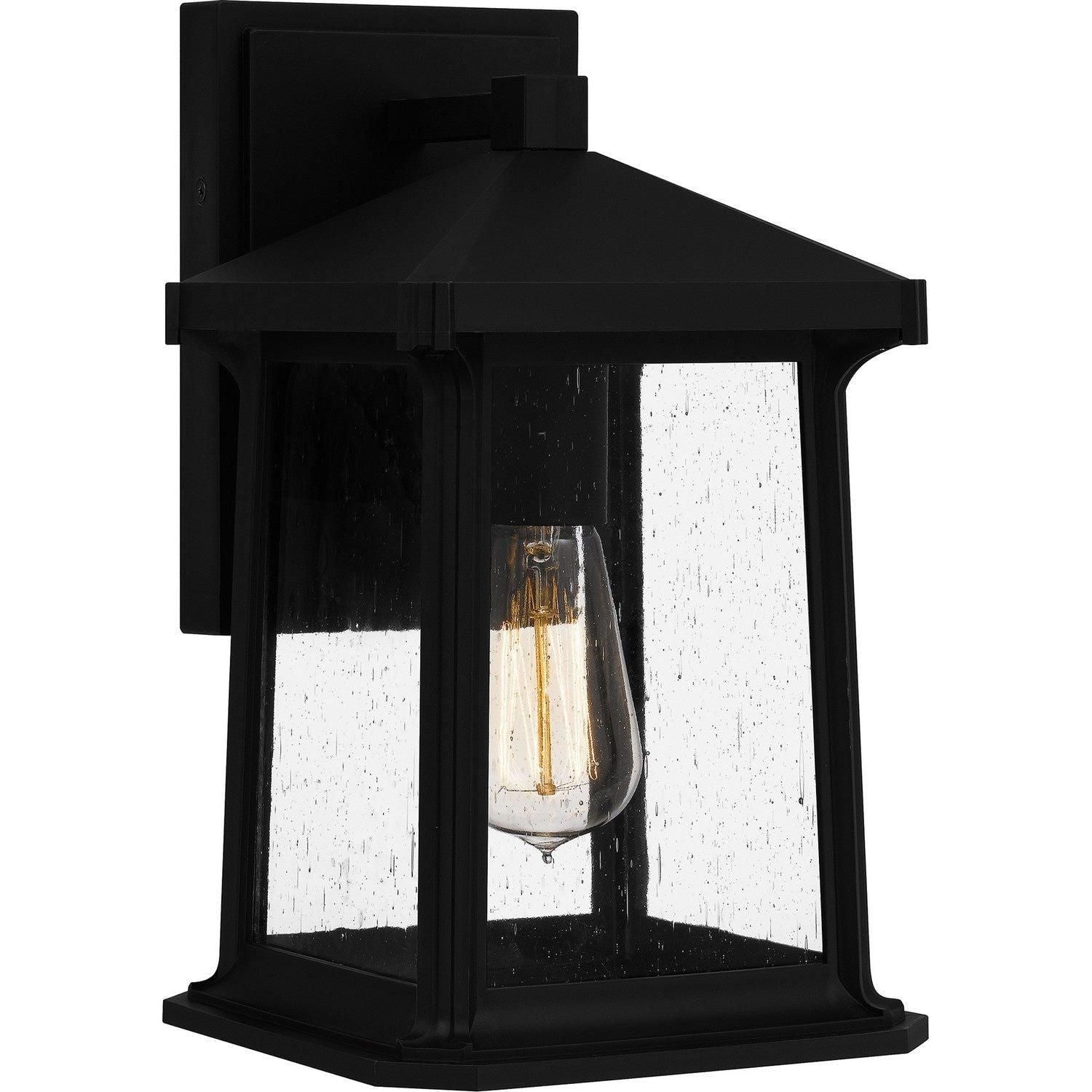 Quoizel - Satterfield Outdoor Wall Mount - SAT8407MBK - Canada Light Shop