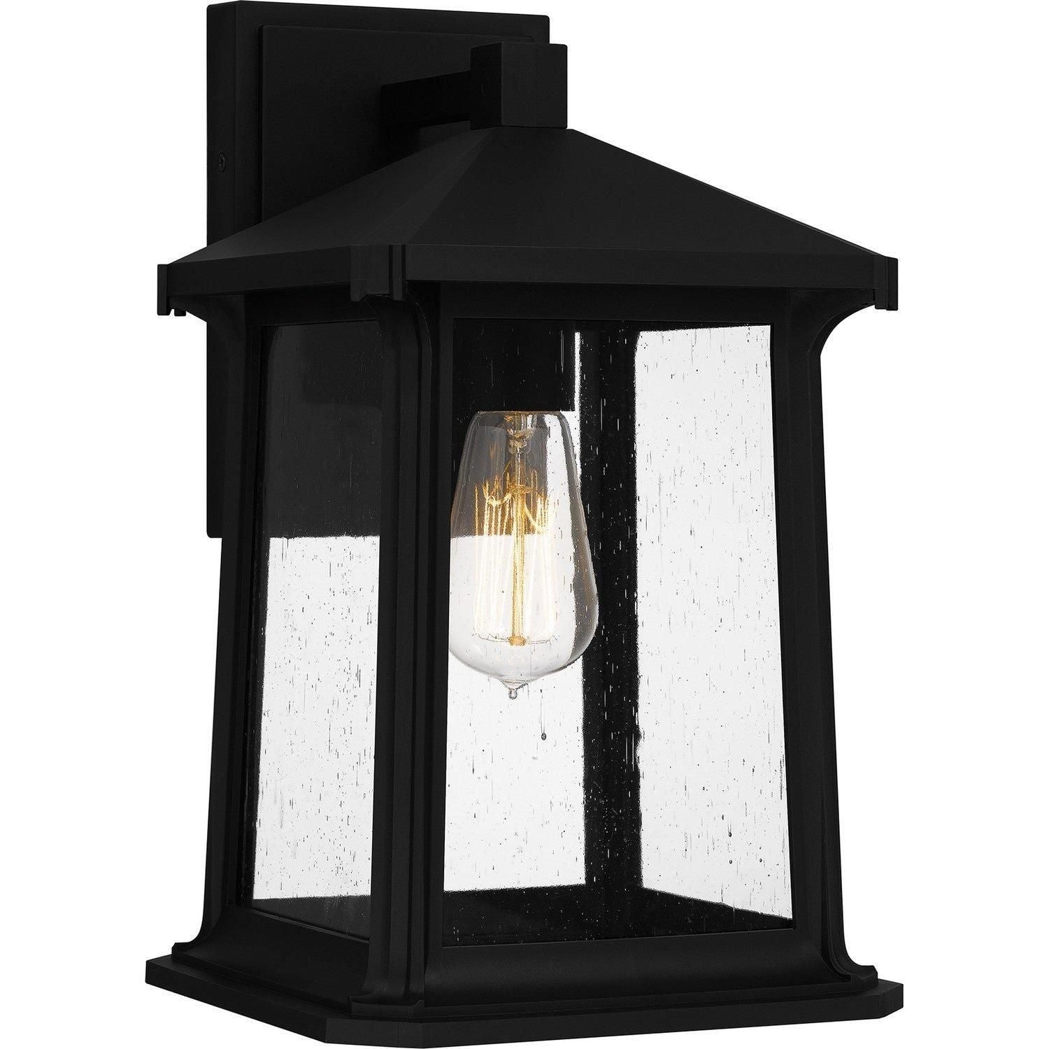 Quoizel - Satterfield Outdoor Wall Mount - SAT8409MBK - Canada Light Shop