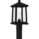 Quoizel - Satterfield Outdoor Post Mount - SAT9009MBK - Canada Light Shop