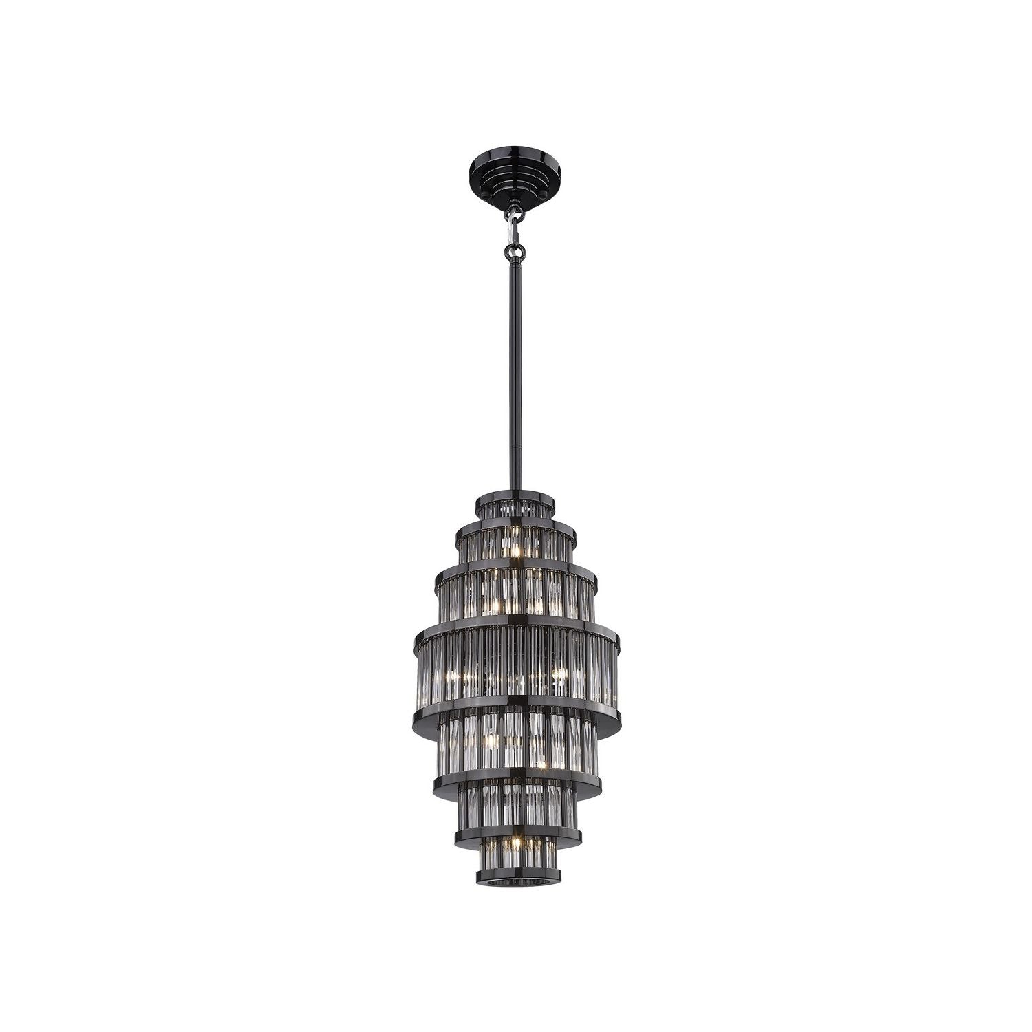 Avenue Lighting - HF1924-GM - LED Pendant - Waldorf - Polished Gunmetal