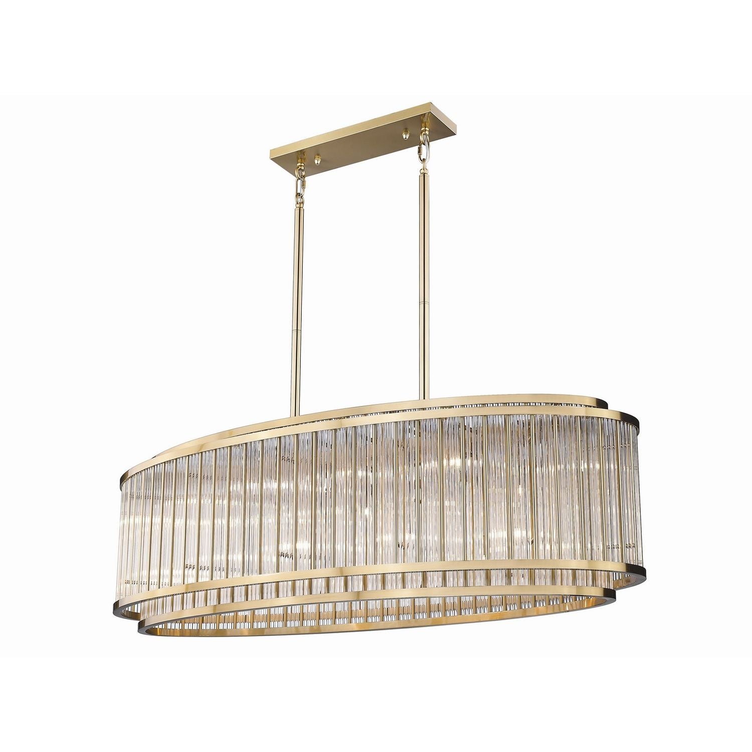 Avenue Lighting - HF1927-AB - 16 Light Chandelier - Waldorf - Aged Brass