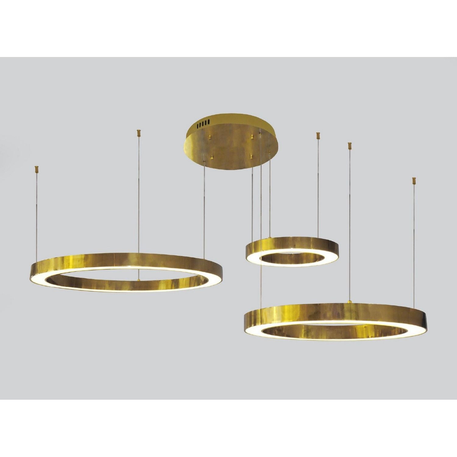 Avenue Lighting - HF4443-PB - LED Chandelier - Aria - Polished Brass