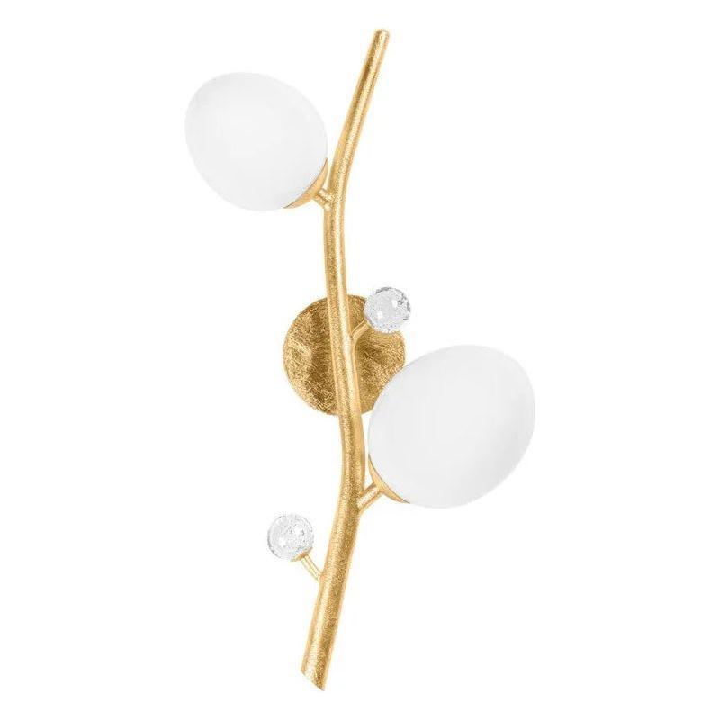 Corbett Lighting - Mirielle Wall Sconce - 354-02-VGL - Canada Light Shop