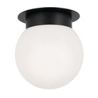 Kichler - Albers Sphere Flush Mount - 52586BK - Canada Light Shop