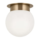 Kichler - Albers Sphere Flush Mount - 52586CPZ - Canada Light Shop