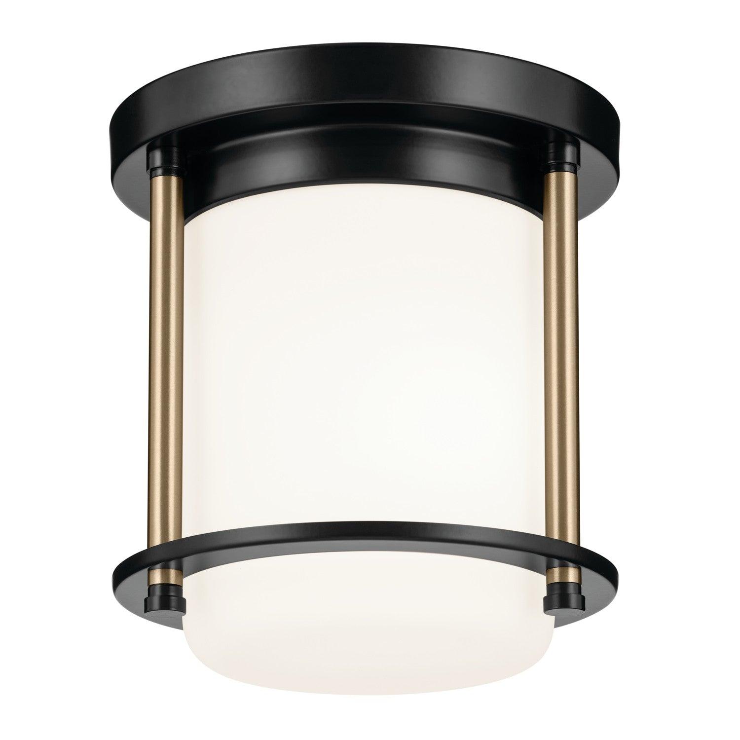 Kichler - Brit Flush Mount - 52596 - 52596BKCPZ - Canada Light Shop
