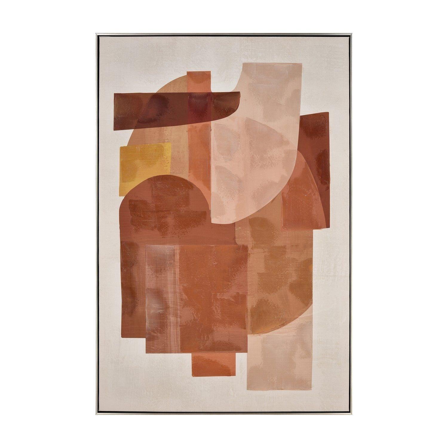 ELK Home - Ochre Abstract Wall Art - S0016-11340 - Canada Light Shop
