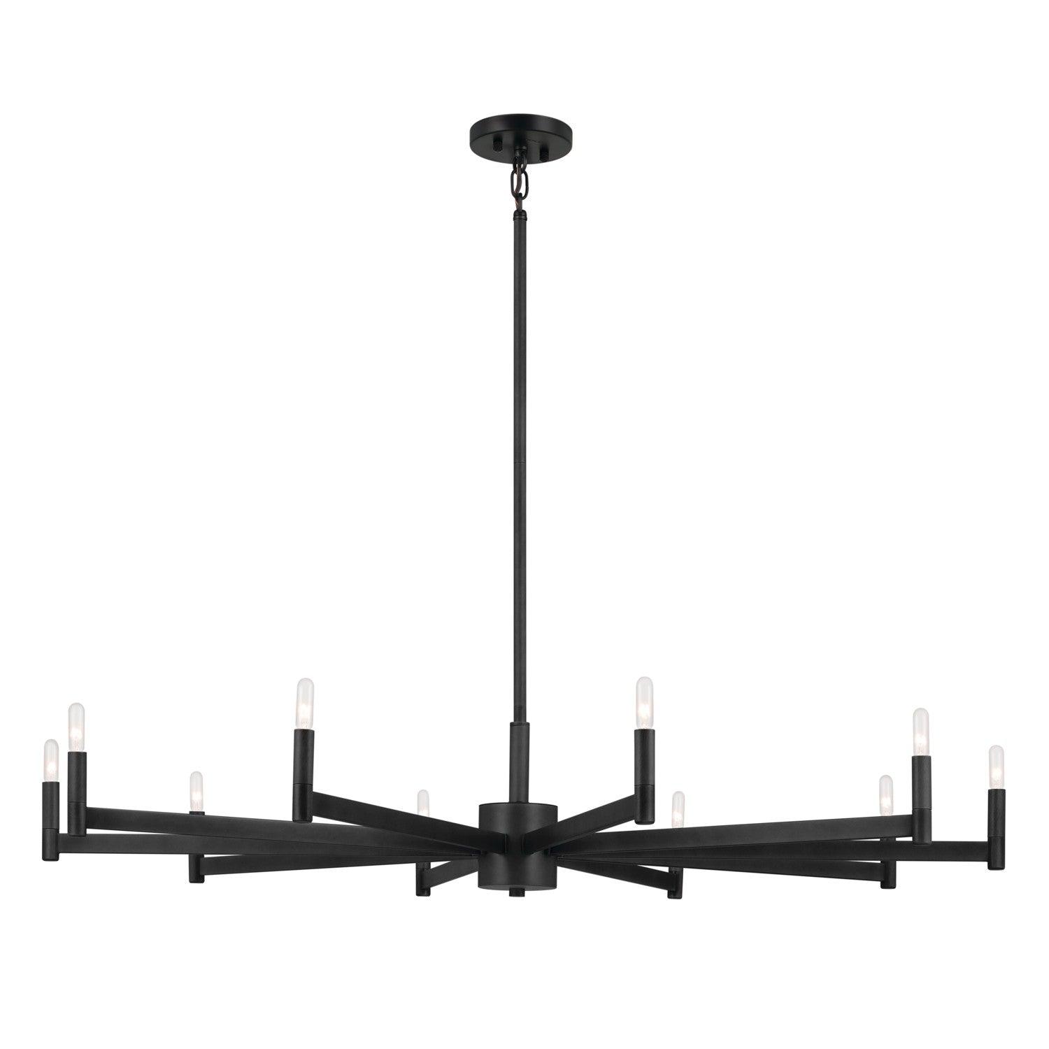 Kichler - Erzo Chandelier - 52613BK - Canada Light Shop