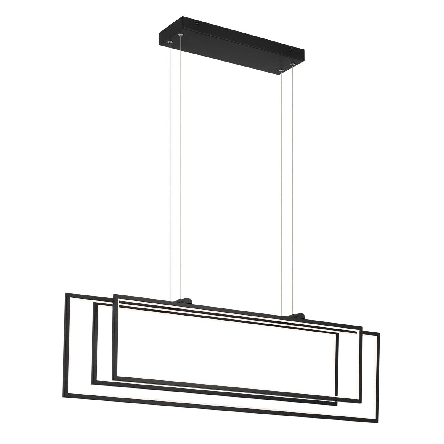 Kichler - Jestin LED Linear Chandelier - 84322 - 84331MBK - Canada Light Shop