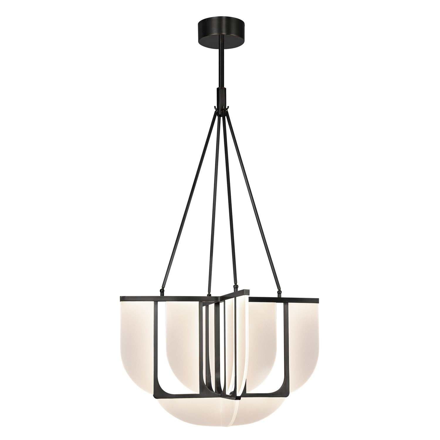 Alora Canada - CH336830UB - LED Chandelier - Anders - Urban Bronze