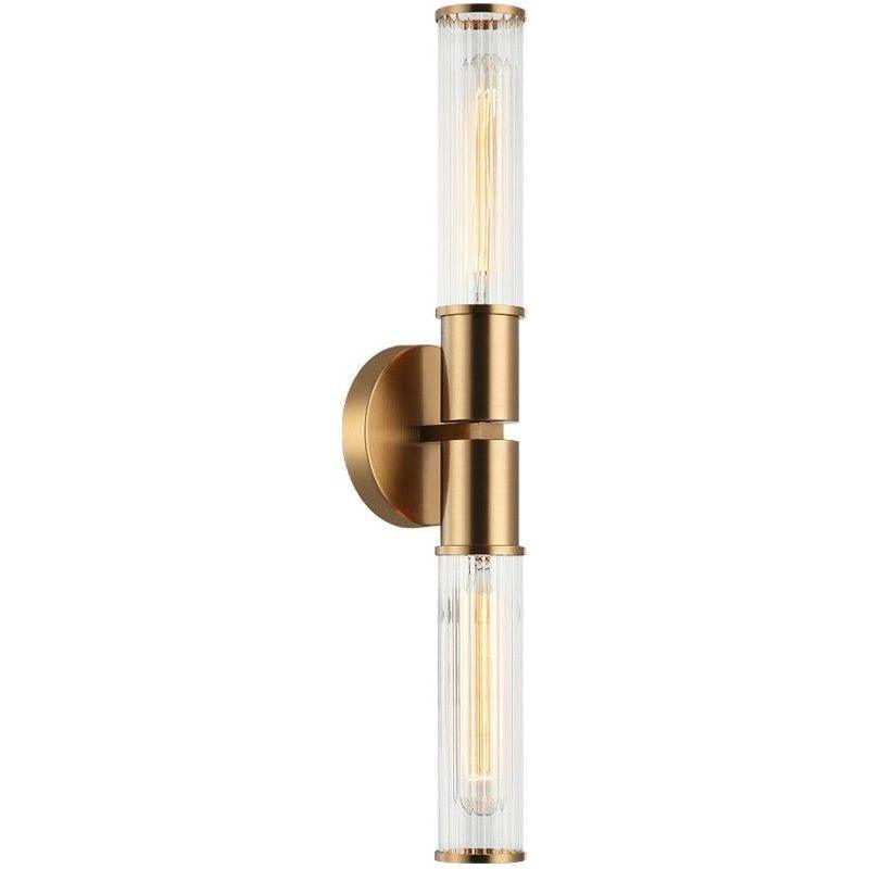Matteo Lighting - Klarice Vertical Wall Sconce - S02812AG - Canada Light Shop