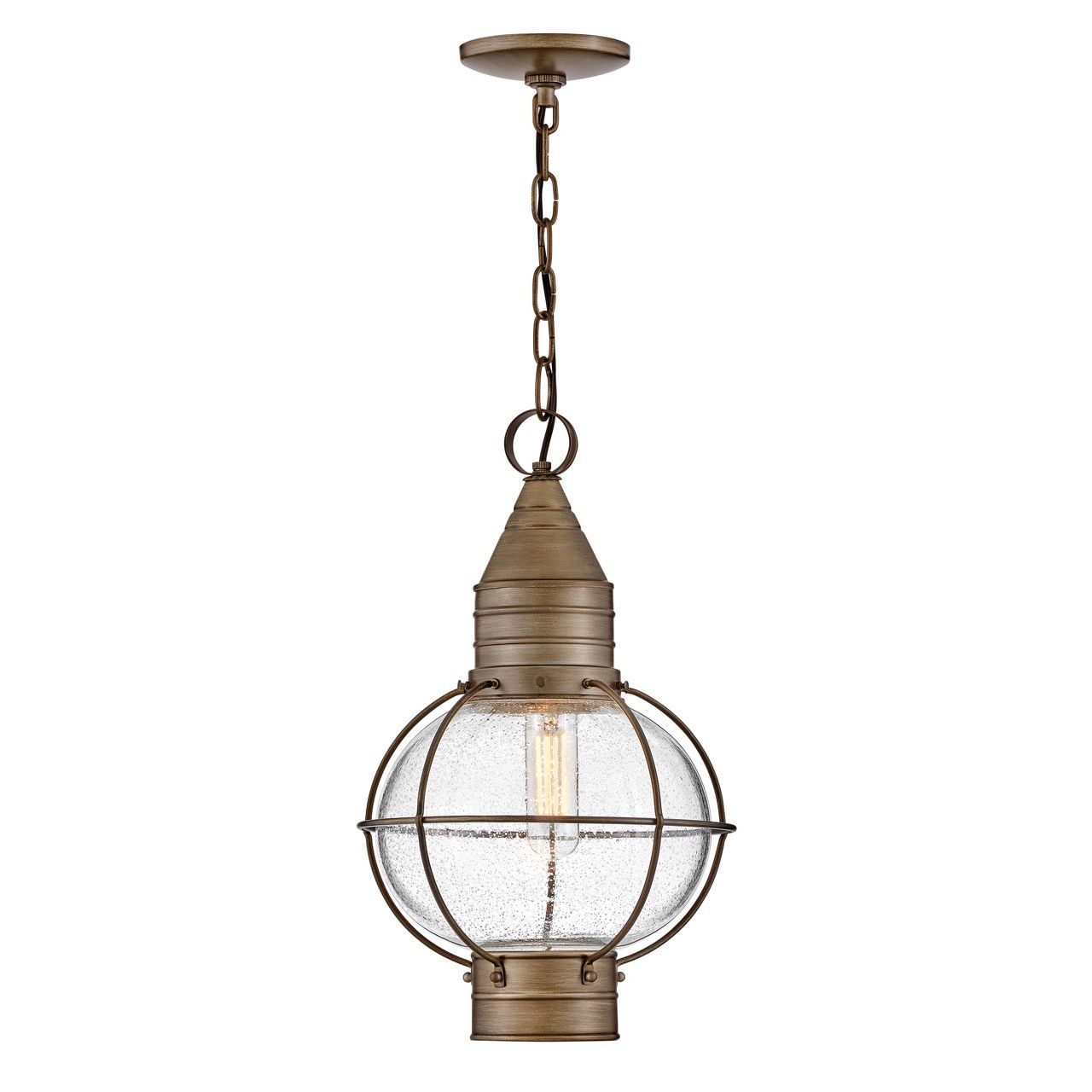 Hinkley Canada - 2202BU - LED Hanging Lantern - Cape Cod - Burnished Bronze