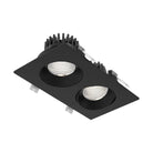 DALS Lighting - GBR 3.5" Double Recessed 5CCT - GBR35-CC-DUO-BK - Canada Light Shop