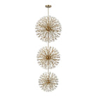 Elegant Lighting - Vera 100 Light Chandelier - 2500G48L3SG - Canada Light Shop