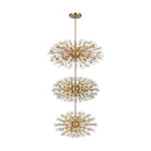 Elegant Lighting - Vera 90 Light Chandelier - 2500G50L3SG - Canada Light Shop