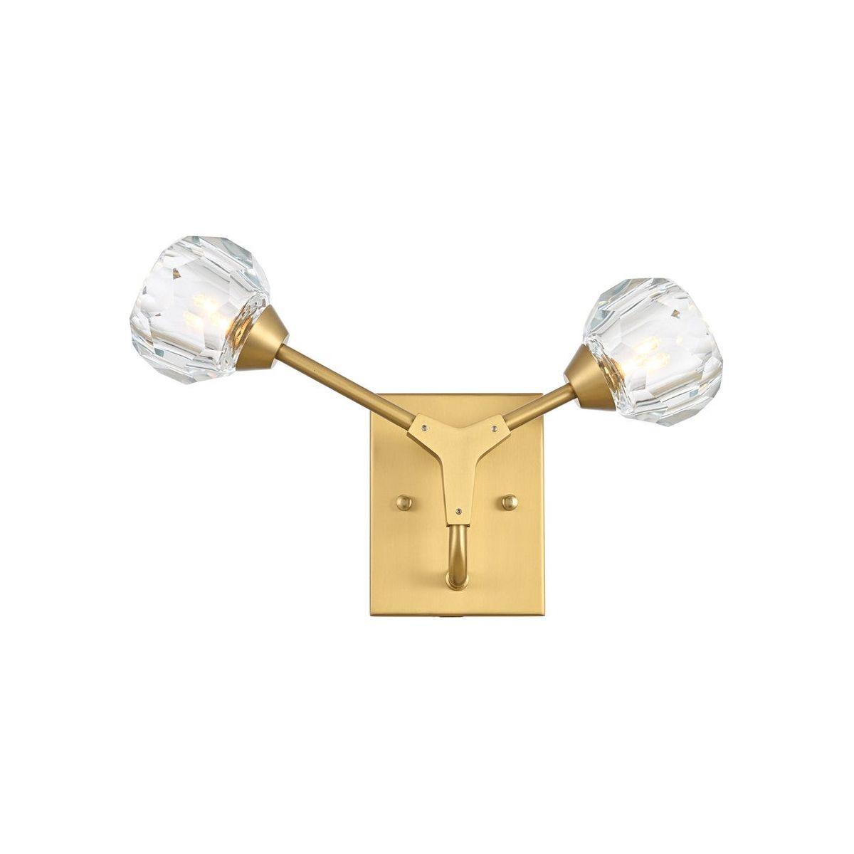 Elegant Lighting - Zayne Wall Sconce - 3508W15G - Canada Light Shop