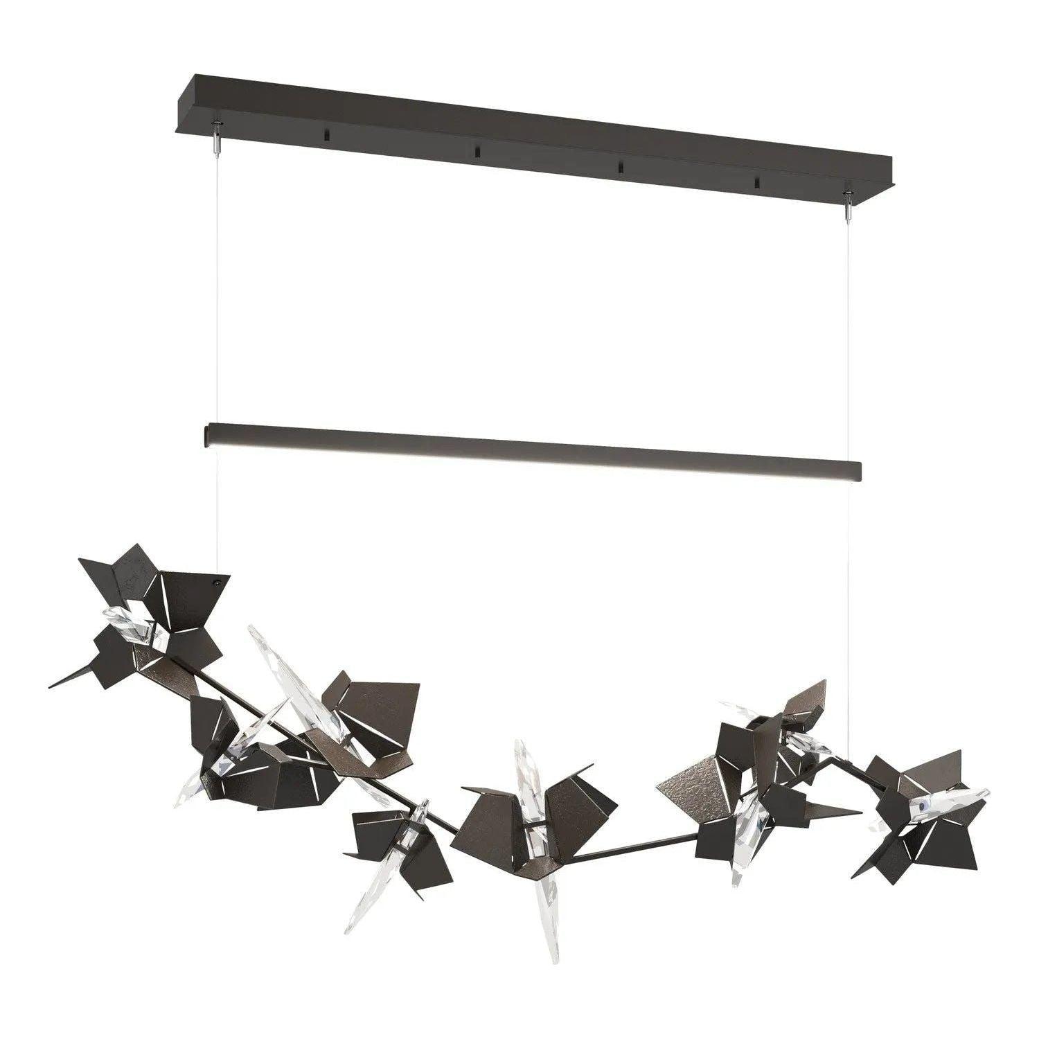 Hubbardton Forge - Belladonna LED Pendant - 139813-LED-STND-14-14-CR - Canada Light Shop
