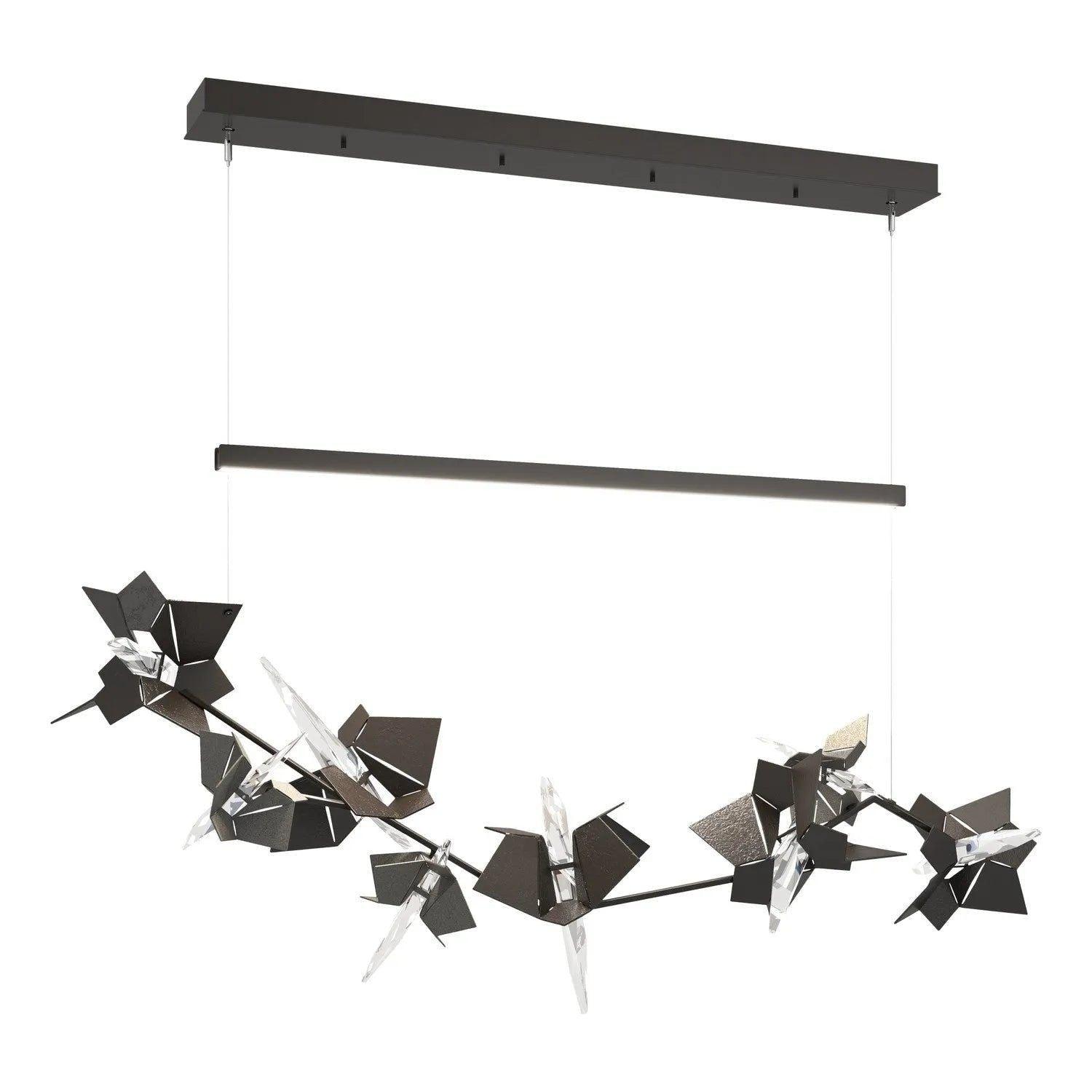 Hubbardton Forge - Belladonna LED Pendant - 139813-LED-STND-14-20-CR - Canada Light Shop