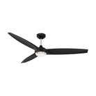 Kendal Lighting - Steltra Ceiling Fan - AC30656-BLK/SN - Canada Light Shop