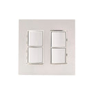 Eurofase Heating - EFDWPS - DUAL DUPLEX SWITCH,SS - CONTROLS - Stainless Steel