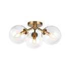 Alora Lighting - Cassia Semi-Flush Mount - SF549315AGCL - Canada Light Shop