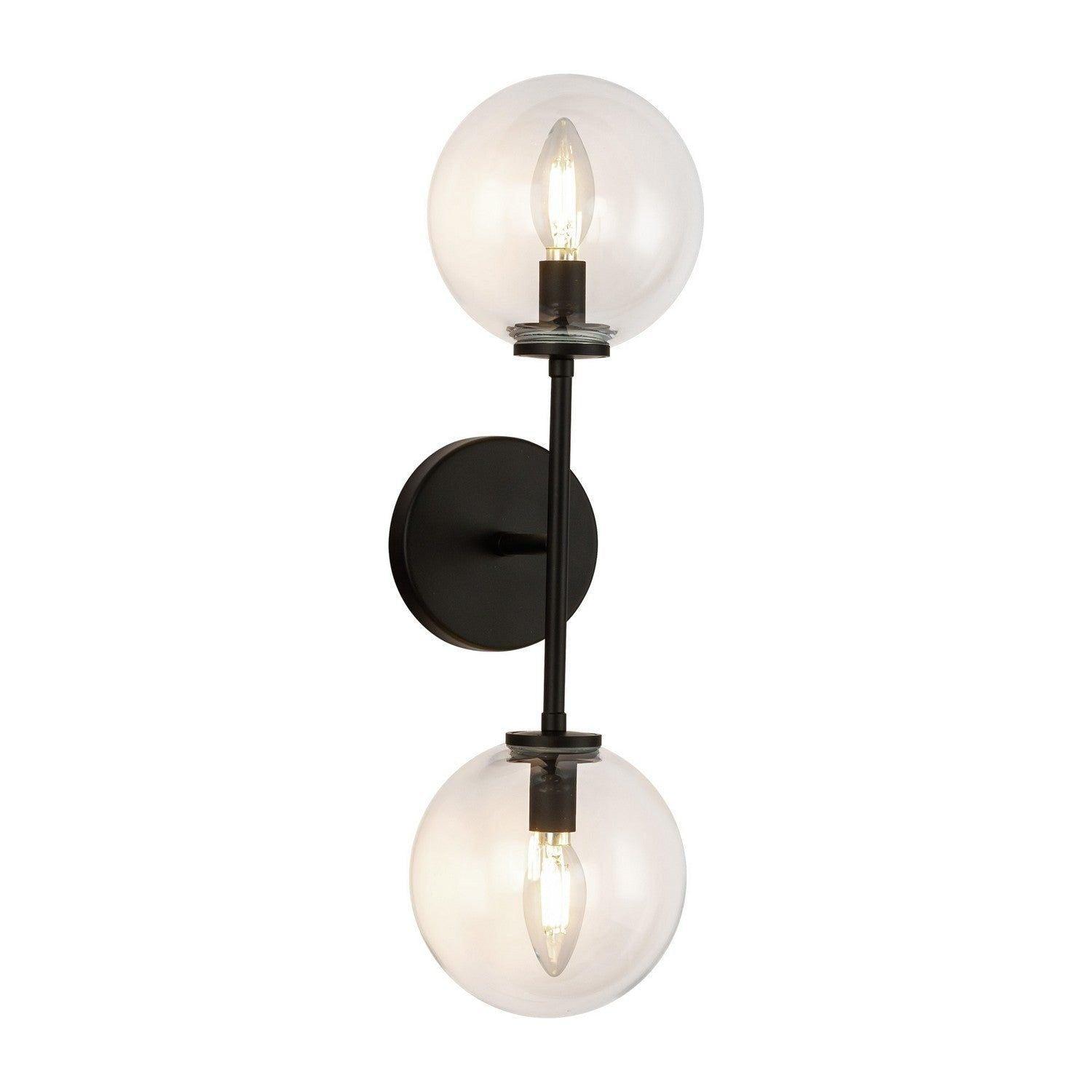 Alora Lighting - Cassia Vanity - WV549220MBCL - Canada Light Shop