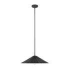 Meridian M7041MBK One Light Pendant in Matte Black