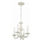 Crystorama - Paris Market Four Light Mini Chandelier - 5124-AW - Canada Light Shop