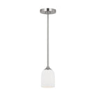 Generation Lighting Canada - GLP1021BS - One Light Mini Pendant - Emile - Brushed Steel