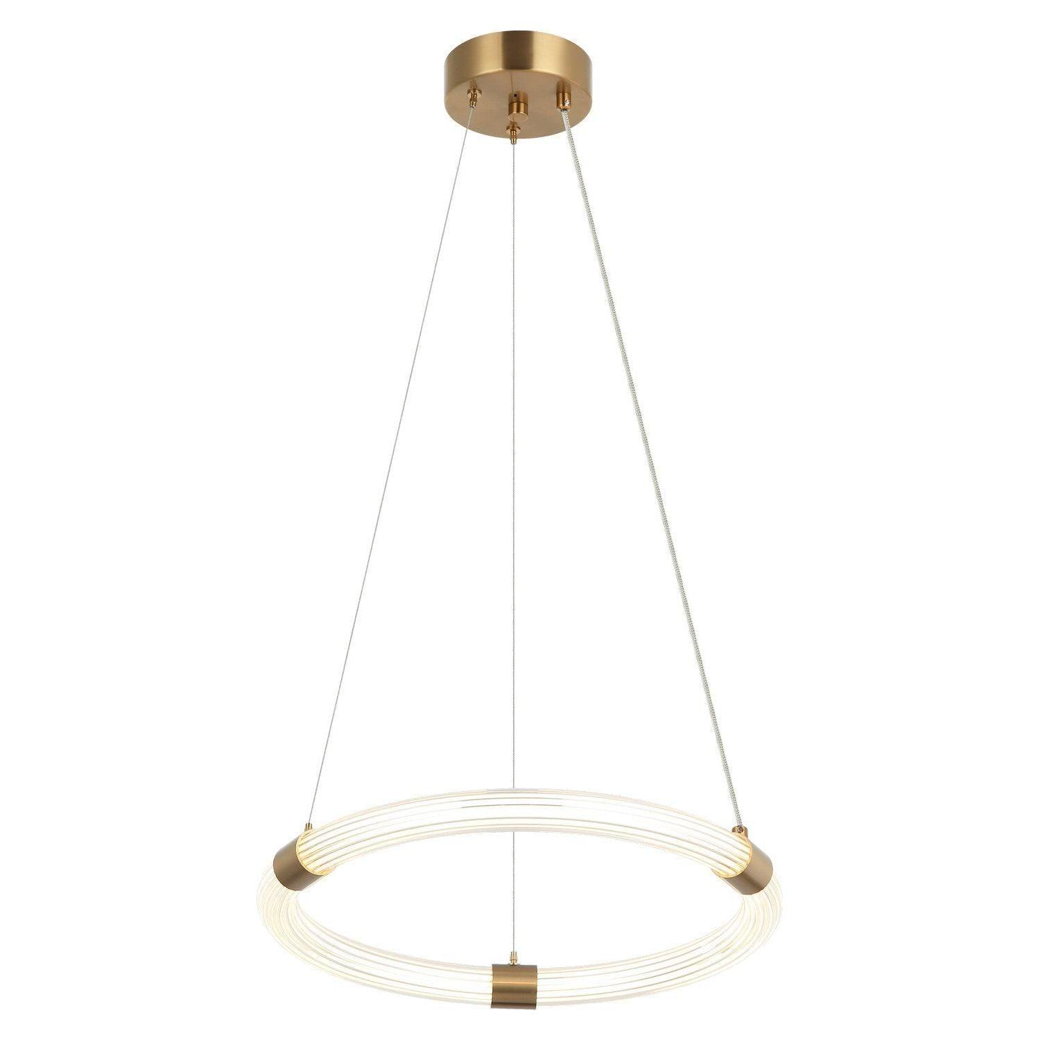 Matteo Lighting - Inkara LED Pendant - C34816AG - Canada Light Shop