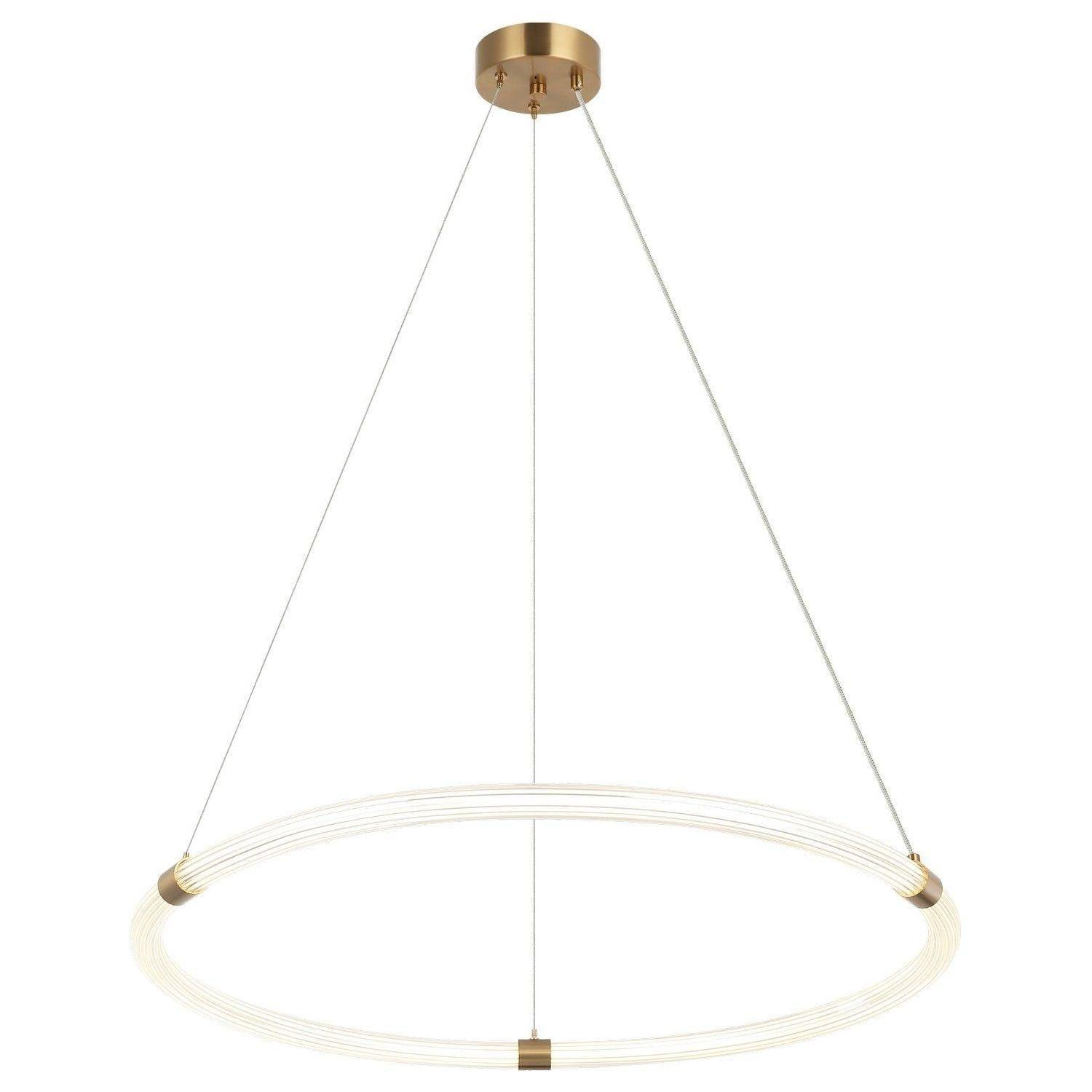 Matteo Lighting - Inkara LED Pendant - C34832AG - Canada Light Shop