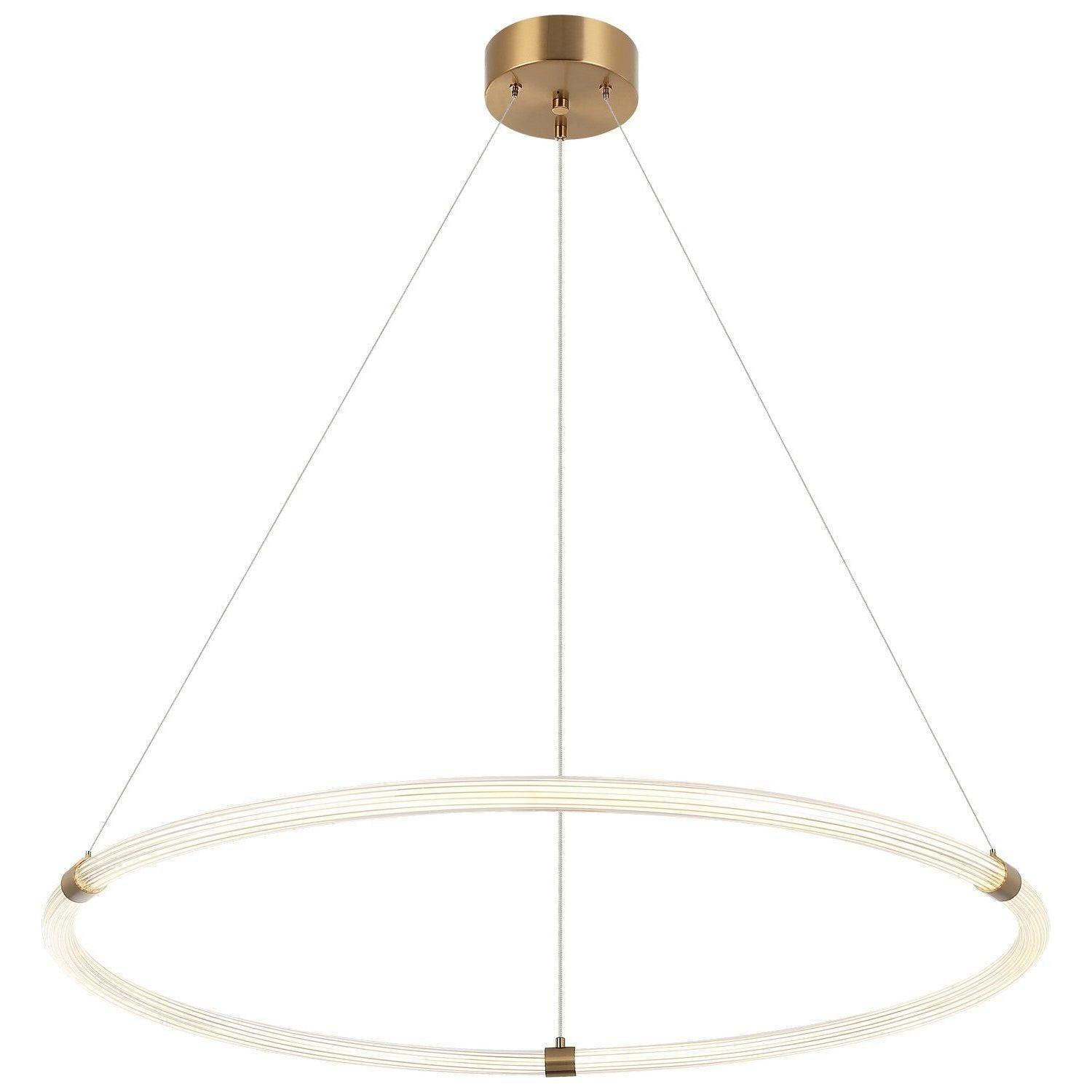 Matteo Lighting - Inkara LED Pendant - C34840AG - Canada Light Shop