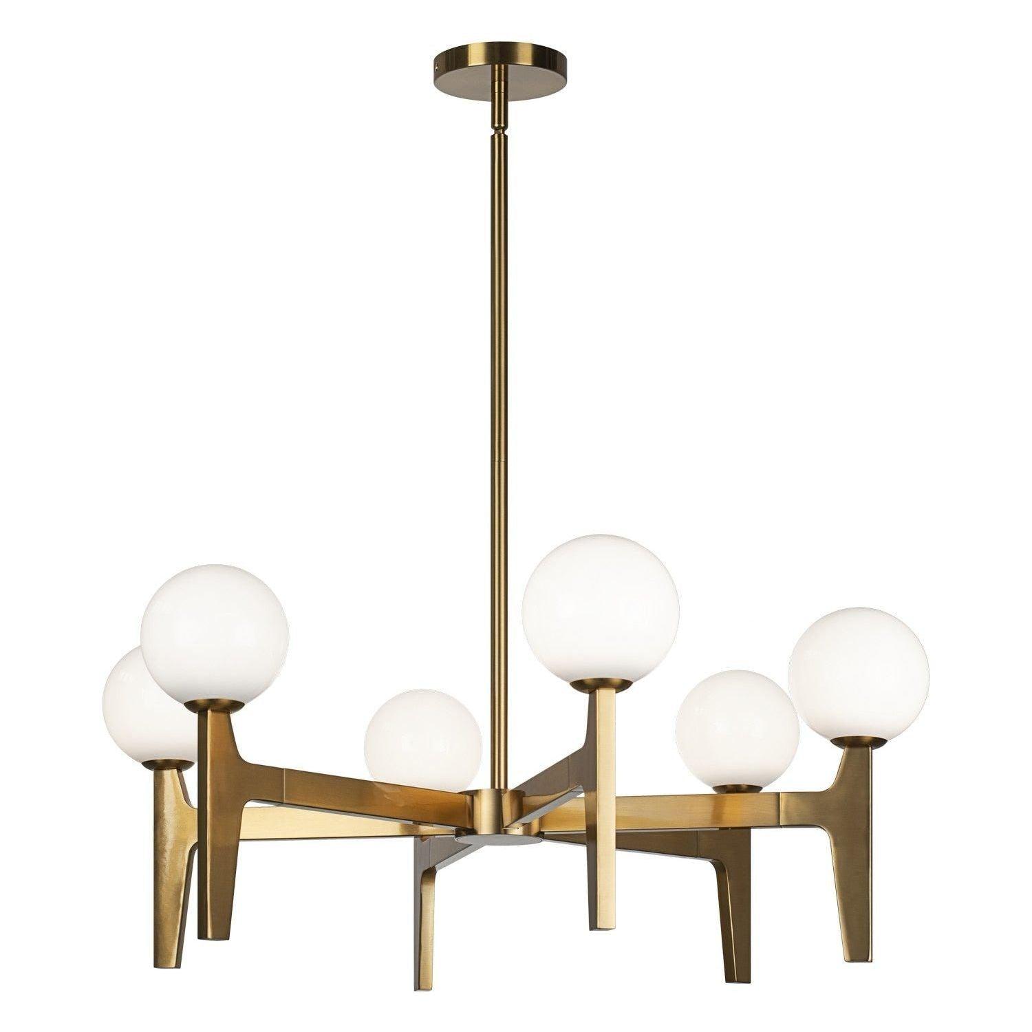 Matteo Lighting - Scriben LED Pendant - C34906AGOP - Canada Light Shop