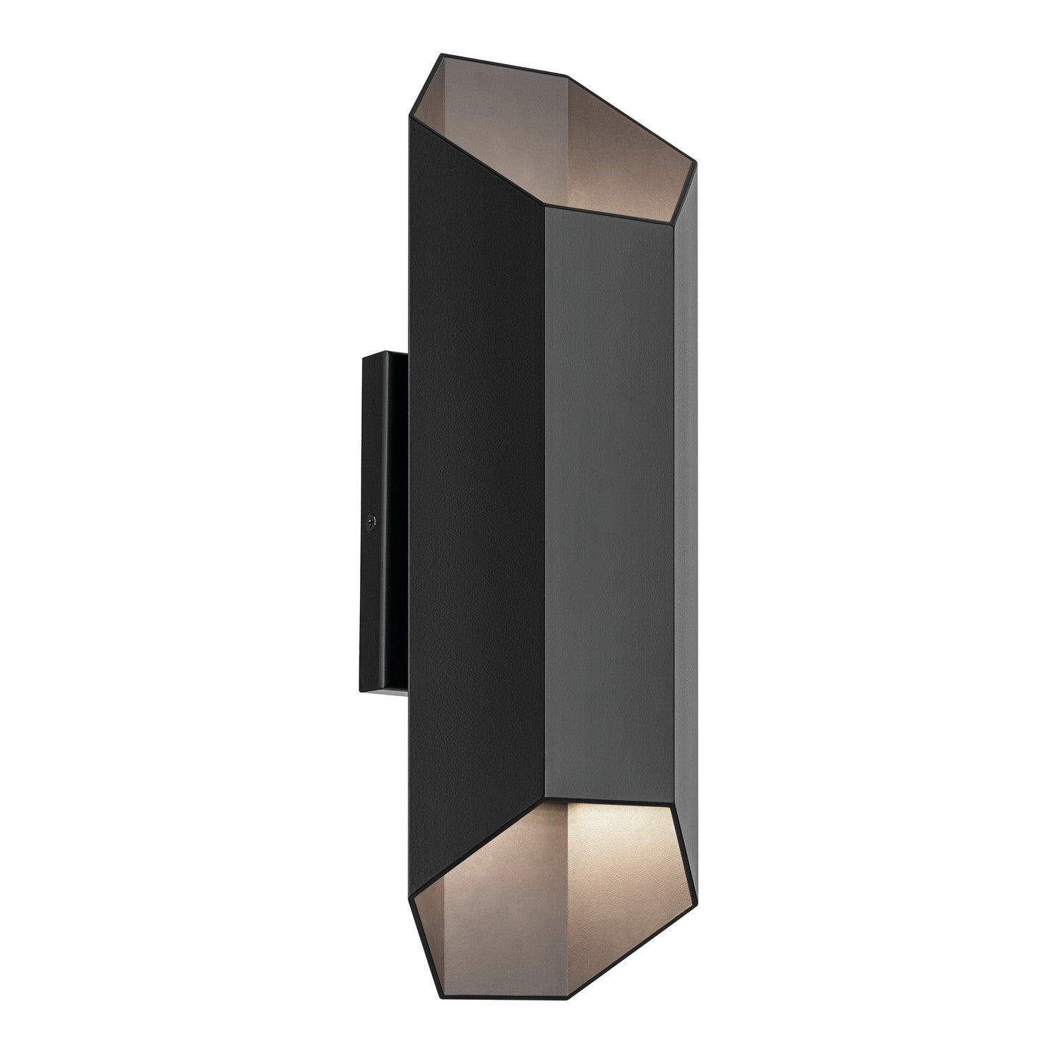 Kichler - Estella LED Outdoor Wall Mount - 49608BKLED - Canada Light Shop