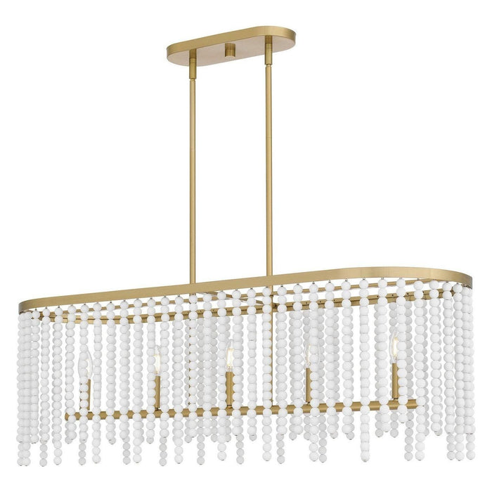 Quoizel - Apelle Linear Chandelier - APE542AB - Canada Light Shop