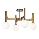 Matteo Lighting - Scriben LED Ceiling Mount - X34904AGOP - Canada Light Shop