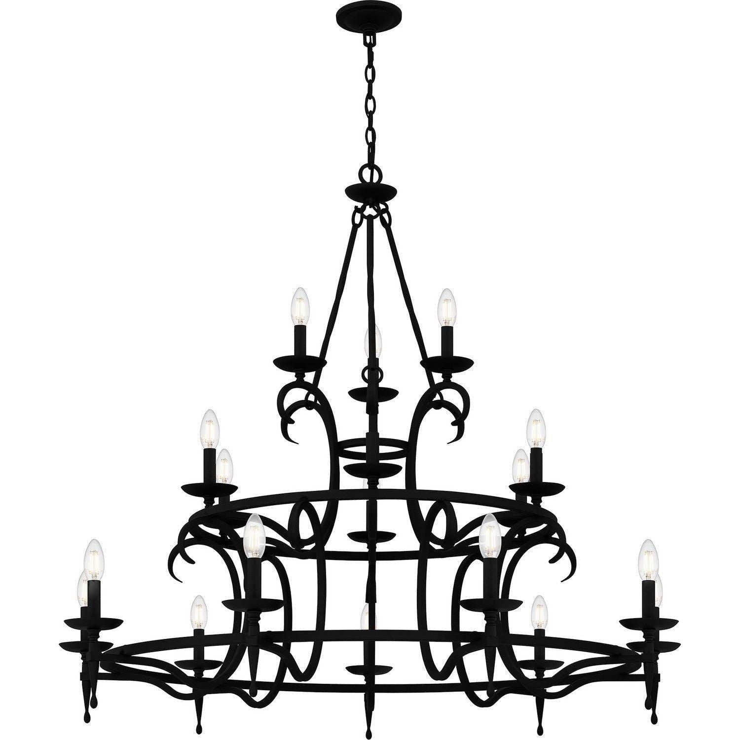 Quoizel - Octavia Chandelier - OCA5046EK - Canada Light Shop