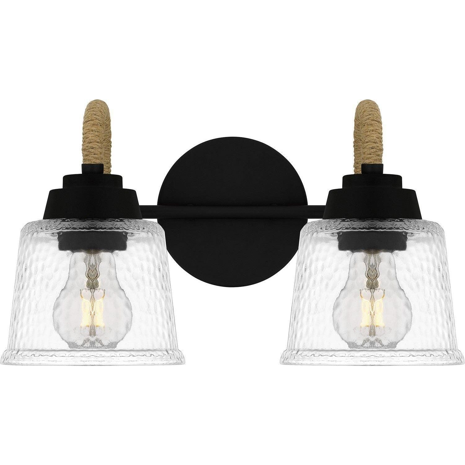 Quoizel - Seabreeze Vanity Light - SEB8614MBK - Canada Light Shop