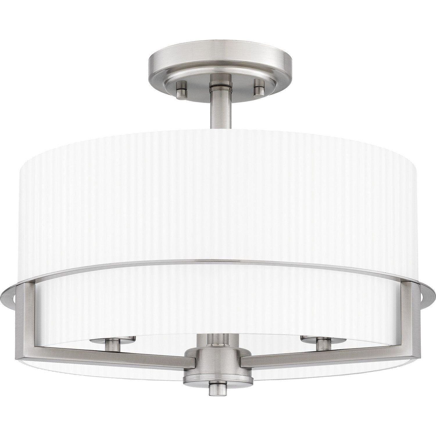 Quoizel - Seymour Semi Flush Mount - SEY1715BN - Canada Light Shop