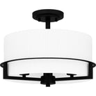 Quoizel - Seymour Semi Flush Mount - SEY1715MBK - Canada Light Shop
