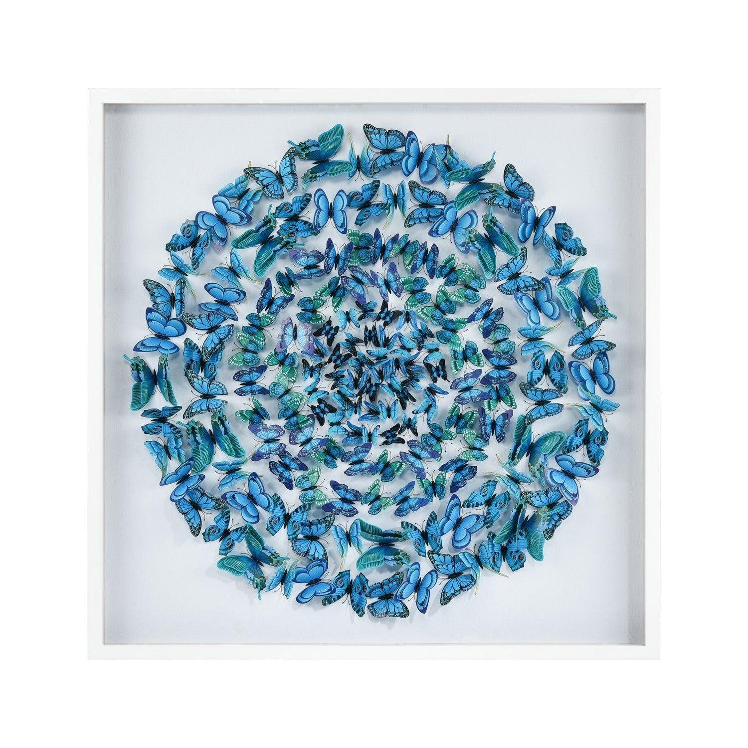 ELK Home - Blue Butterfly Wall Art - S0036-11999 - Canada Light Shop