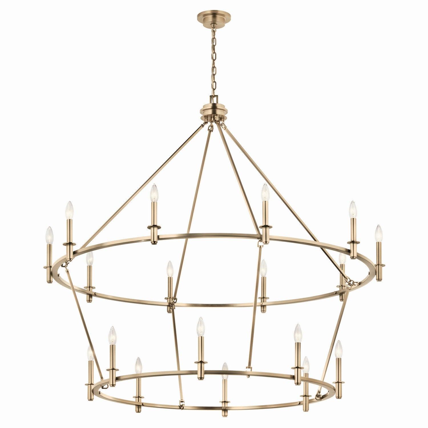 Kichler - Carrick 2 Tier Chandelier - 52708CPZ - Canada Light Shop